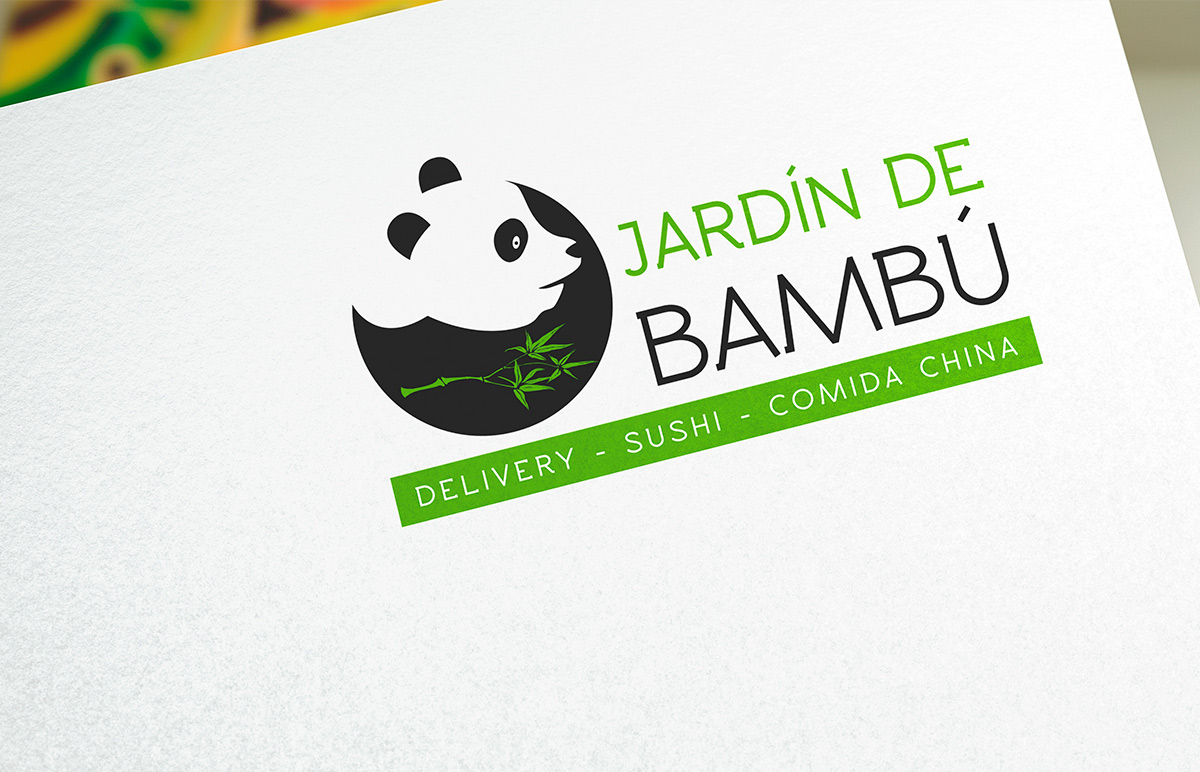 Logotipo Jardín de Bambú